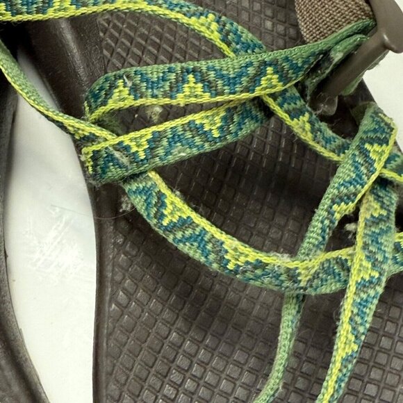 Chaco ZX1 Unaweep Water Hiking Sandals – Green, Grey, Black Women’s Size 8 - Picture 3 of 10